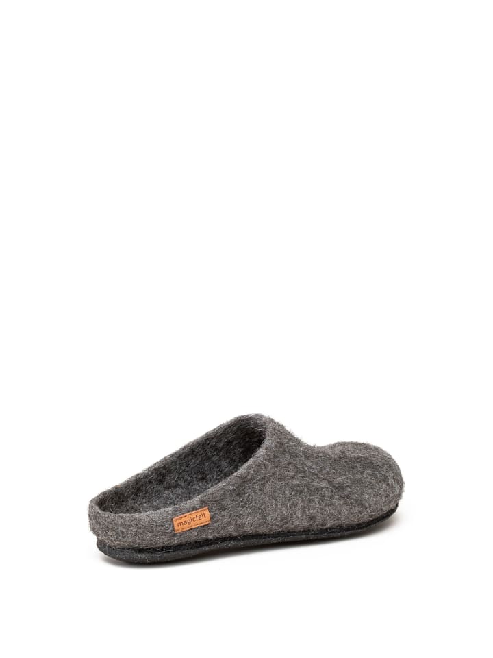 Magicfelt Filzpantoffel in Tiroler Steinschaf grau günstig kaufen