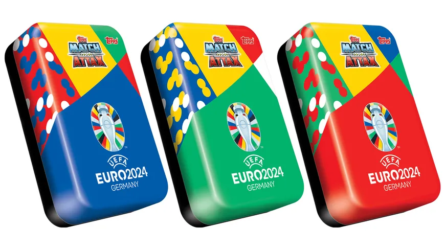 Topps - Match Attax UEFA EURO 2024 MEGA Tin Box