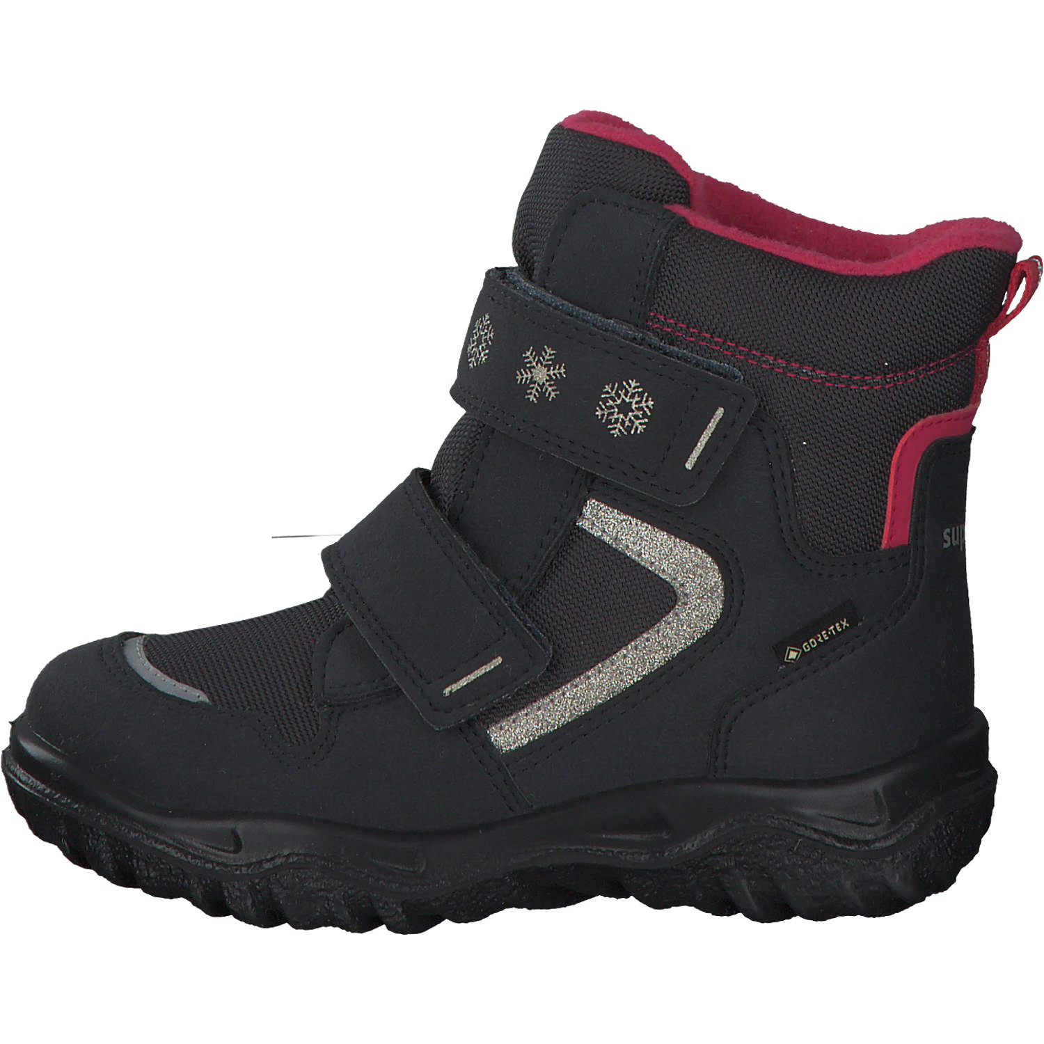 Superfit HUSKY 00045, Stiefel (Kinder), Kinder, Grau/Pink