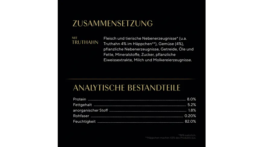 SHEBA® Schale Sauce Spéciale Frikassee mit Truthahn und Gemüse 85g 85 g