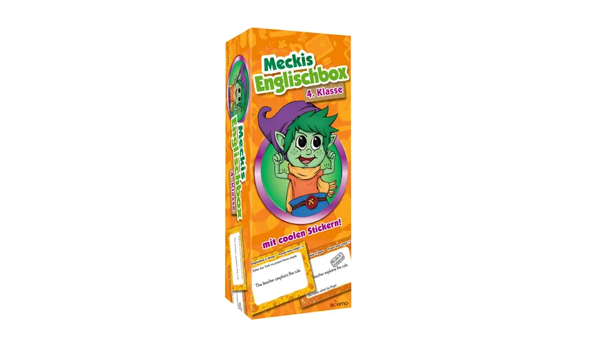 ademo Karteikarten Meckis Englischbox 4. Klasse