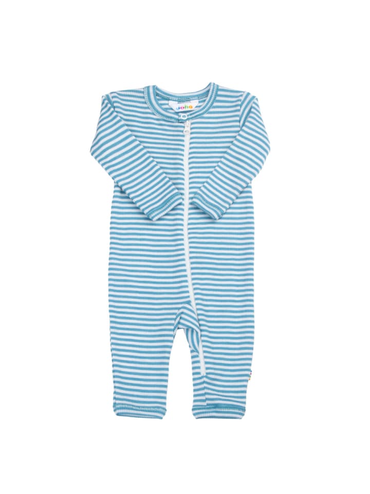 Joha Schlafstrampler Merinowolle/Seide in blue günstig kaufen