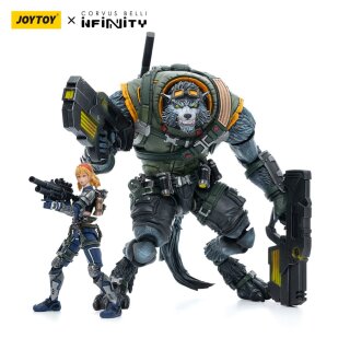 Infinity Actionfiguren: Ariadna Equipe Mirage-5 Sergent Duroc & Lieutenant Margot Berthier
