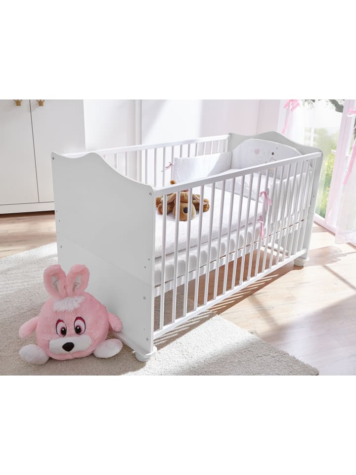 TICAA Babybett Prinzessin Weiß in Weiß günstig kaufen onesize