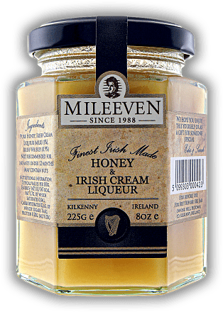 Mileeven Honey with Irish Cream 225g Mileeven Honey with Irish Cream 225g  225	 Gramm