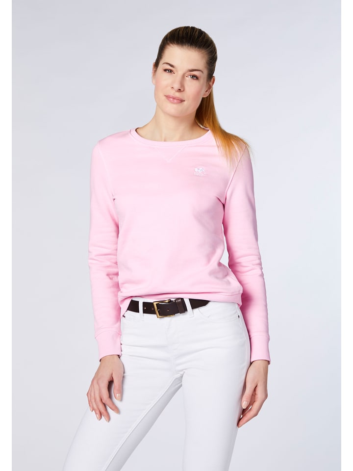 Polo Sylt Sweatshirt in Rosa günstig kaufen