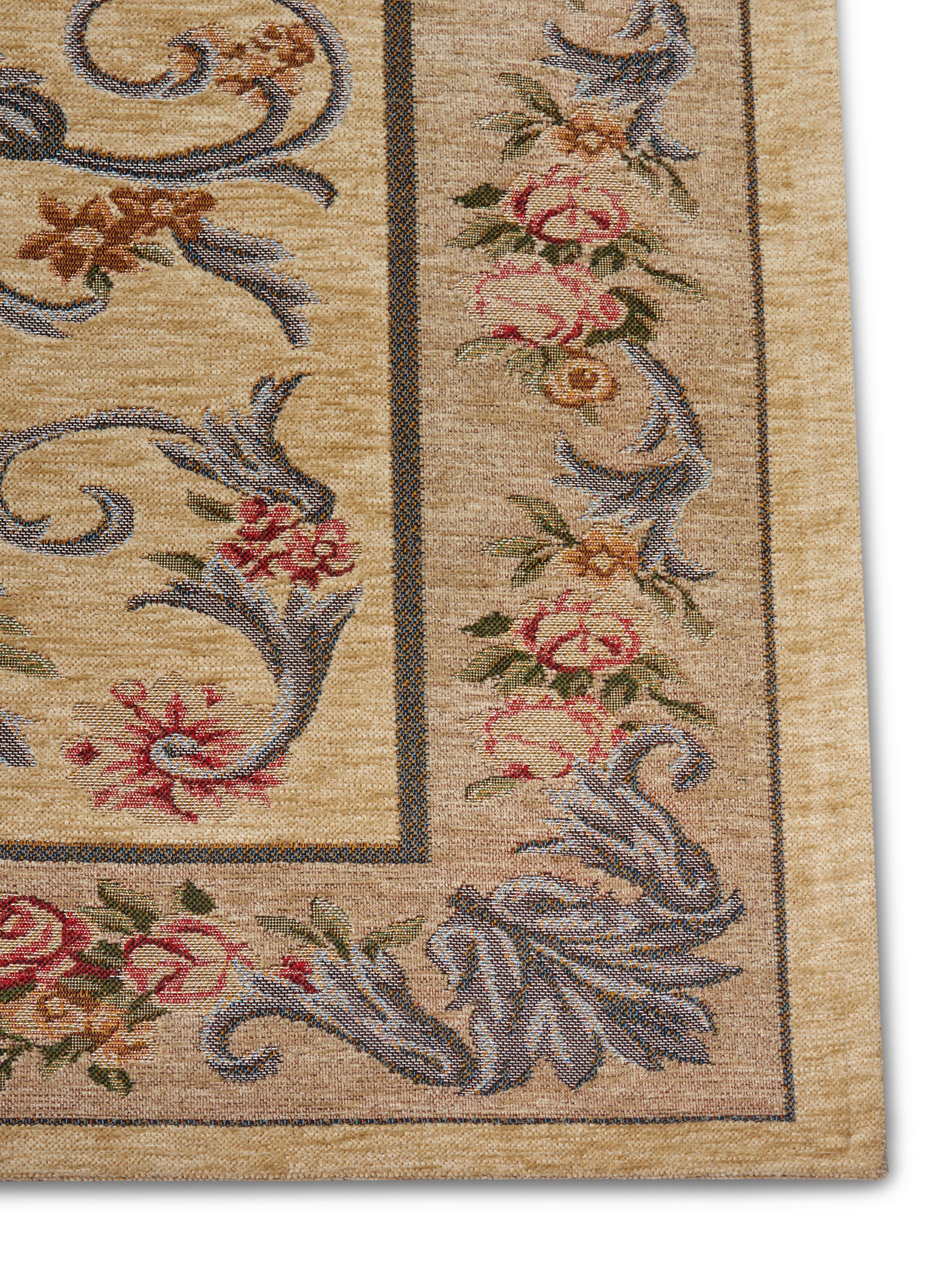 Teppich Assia, HANSE Home, rechteckig, Höhe: 5 mm, Boho-Style, Anti-Rutsch, Vintage, Wohnzimmer, Flur, Schlafzimmer