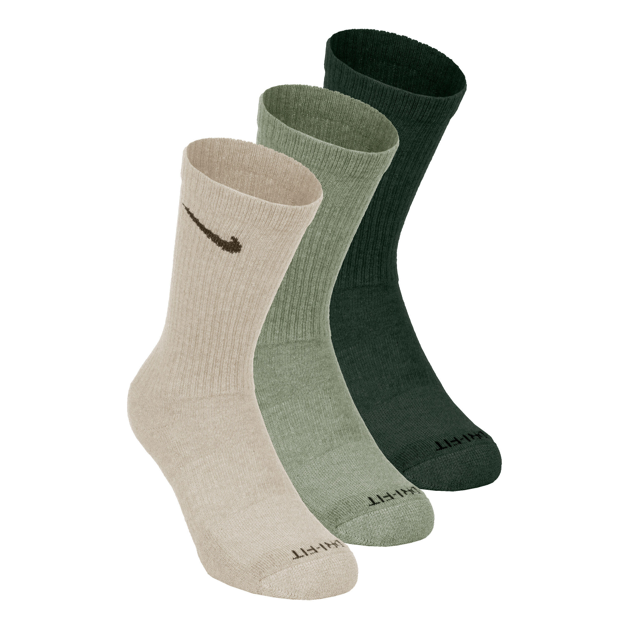 Everyday Plus Cushioned Crew Sportsocken 3er Pack - Mehrfarbig