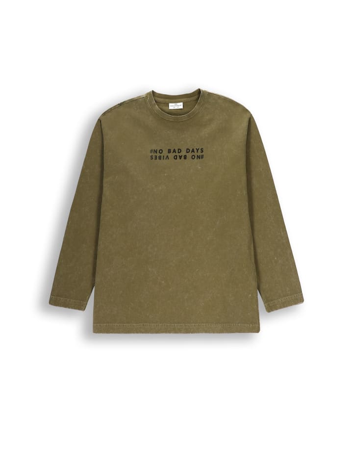 Coccodrillo T-Shirt mit langen Ärmeln in grün günstig kaufen