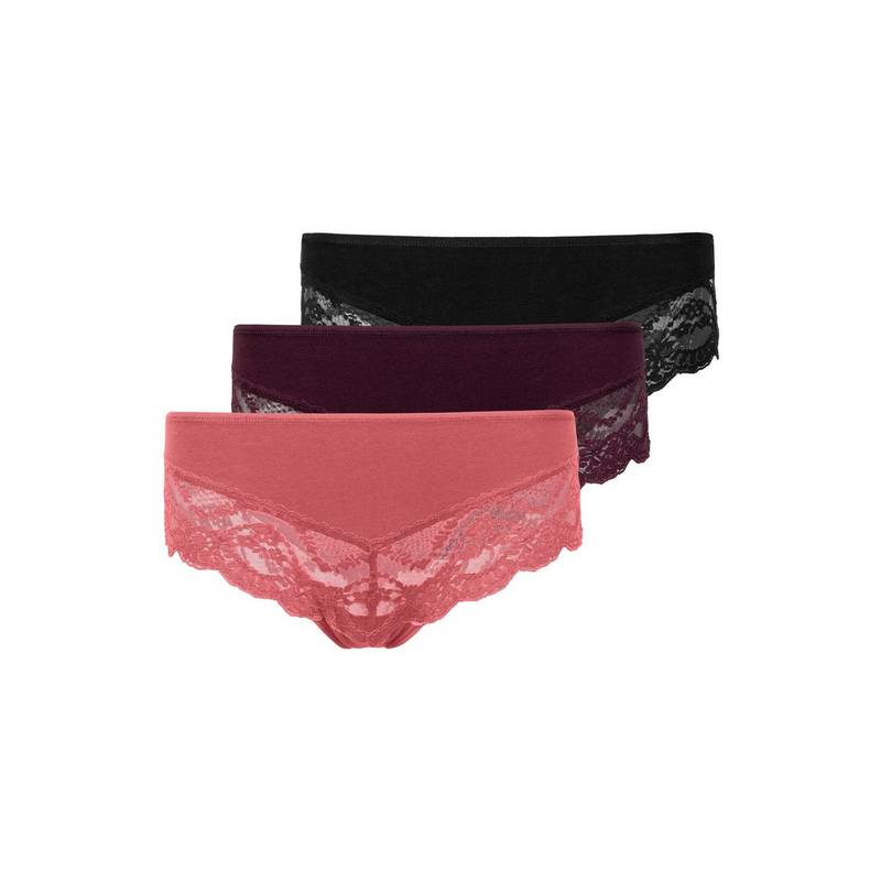 Snocks Hipster mit Spitze aus Bio-Baumwolle Unterhose Damen