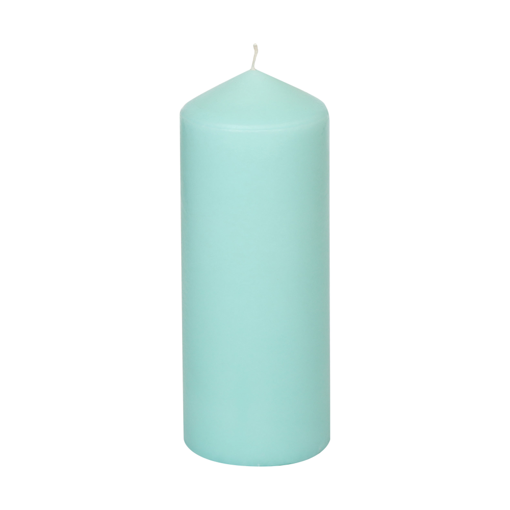 Stumpenkerze mint