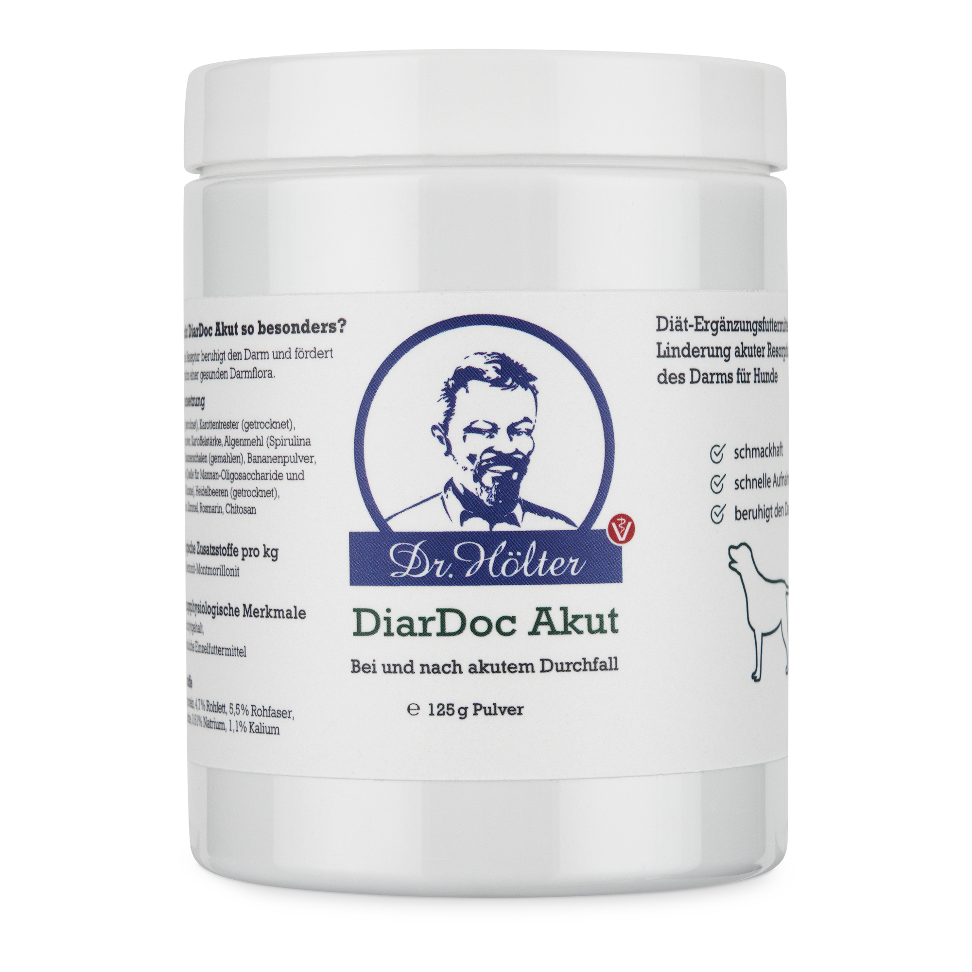 Dr. Hölter Ergänzungsfutter & Aufzucht Dr. Hölter DiarDoc Akut Pulver 125 g