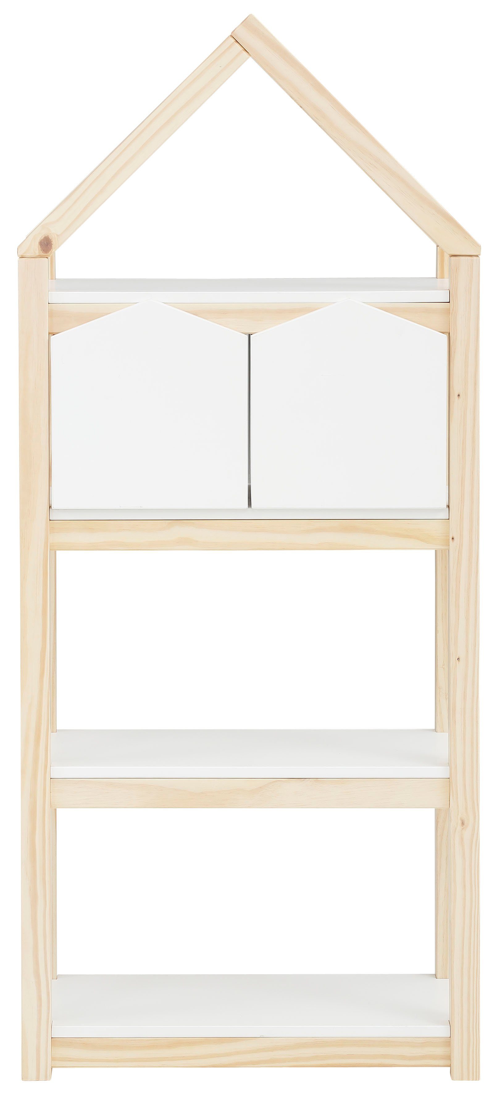 Lüttenhütt Kinderregal Meentje, Bücherregal,2 Boxen, Einlegeböden und Boxen aus MDF, Breite 59,5 cm