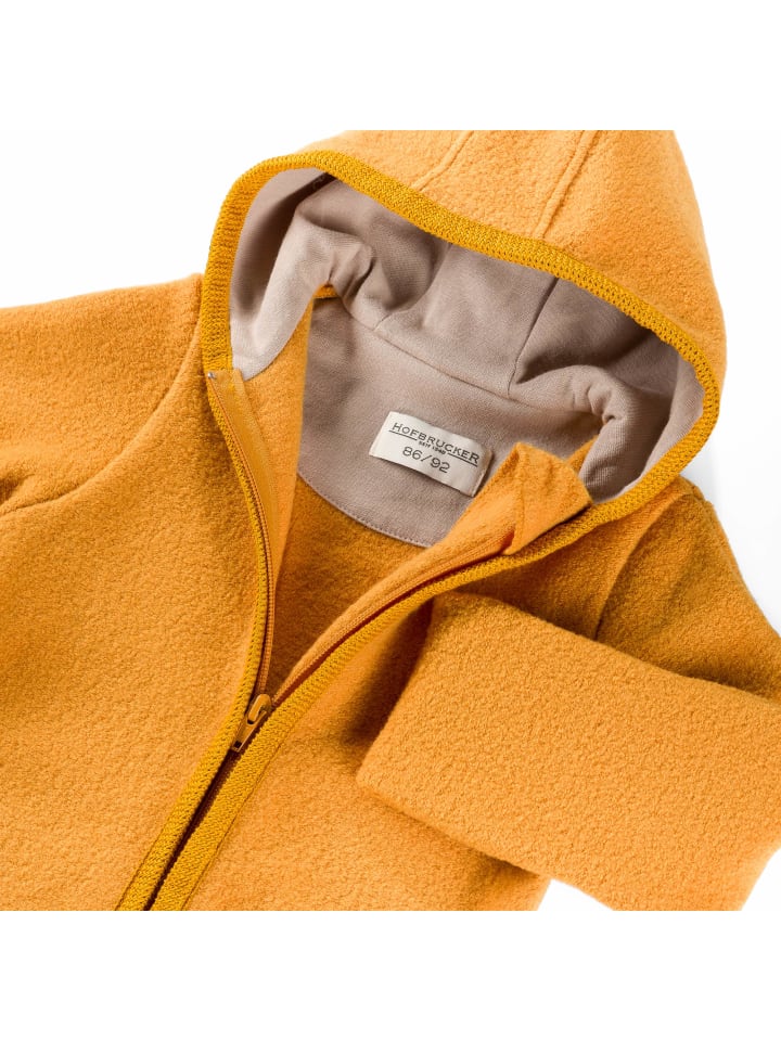 Hofbrucker Wollwalk Overall in Goldgelb günstig kaufen 62/68