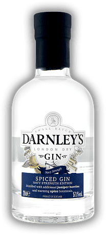 Darnley's Spiced Navy Strength London Dry Gin 57,1% 0,2 Liter Darnley's Spiced Navy Strength London Dry Gin 57,1% 0,2 Liter  0,2	 Liter - Vol 57,1%