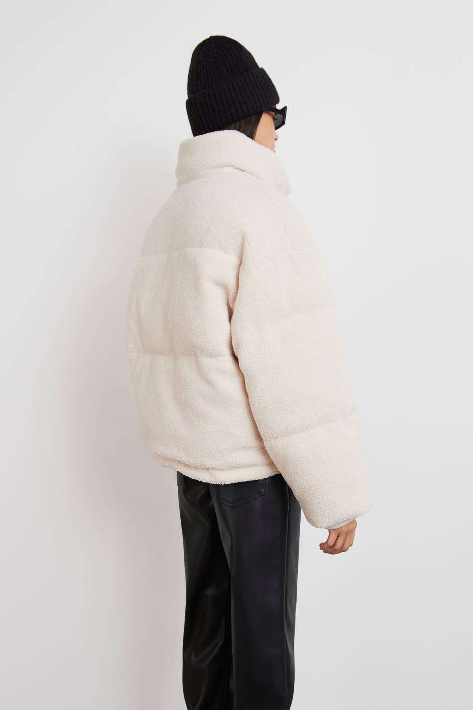 Teddy puffer jacket