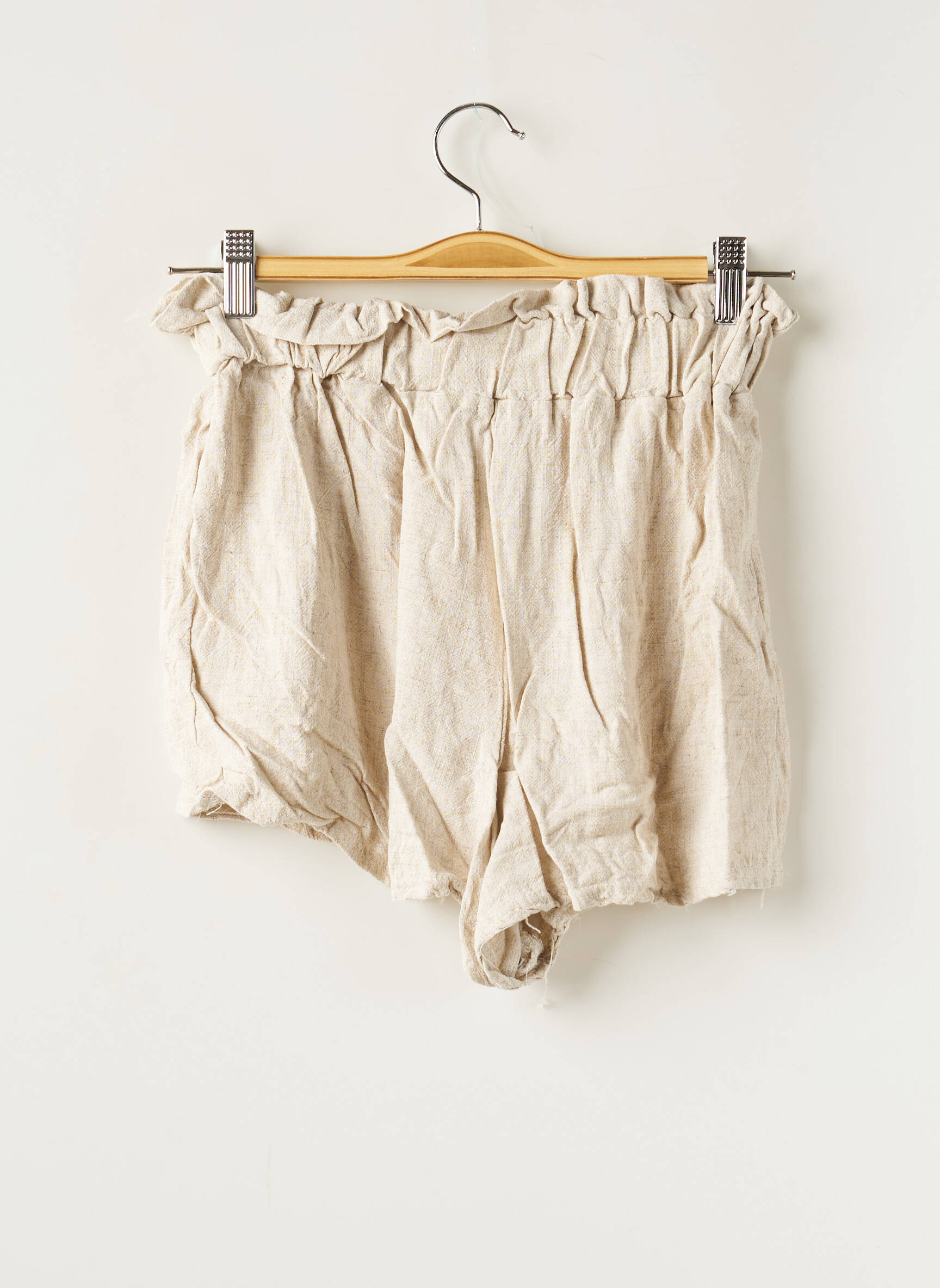 Nasty Gal Shorts 1 Femme couleur beige