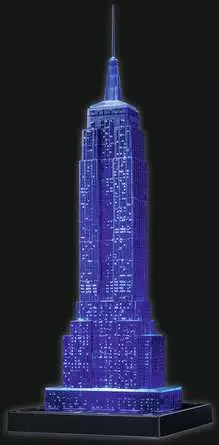 Ravensburger Empire State Building bei Nacht