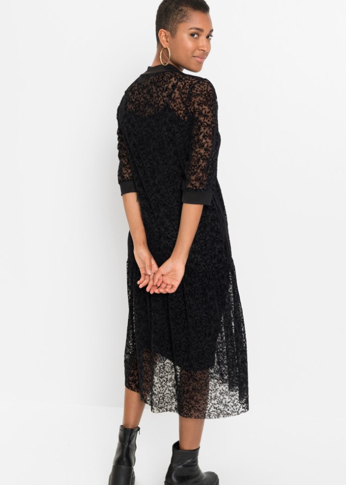 Kleid mit Spitze