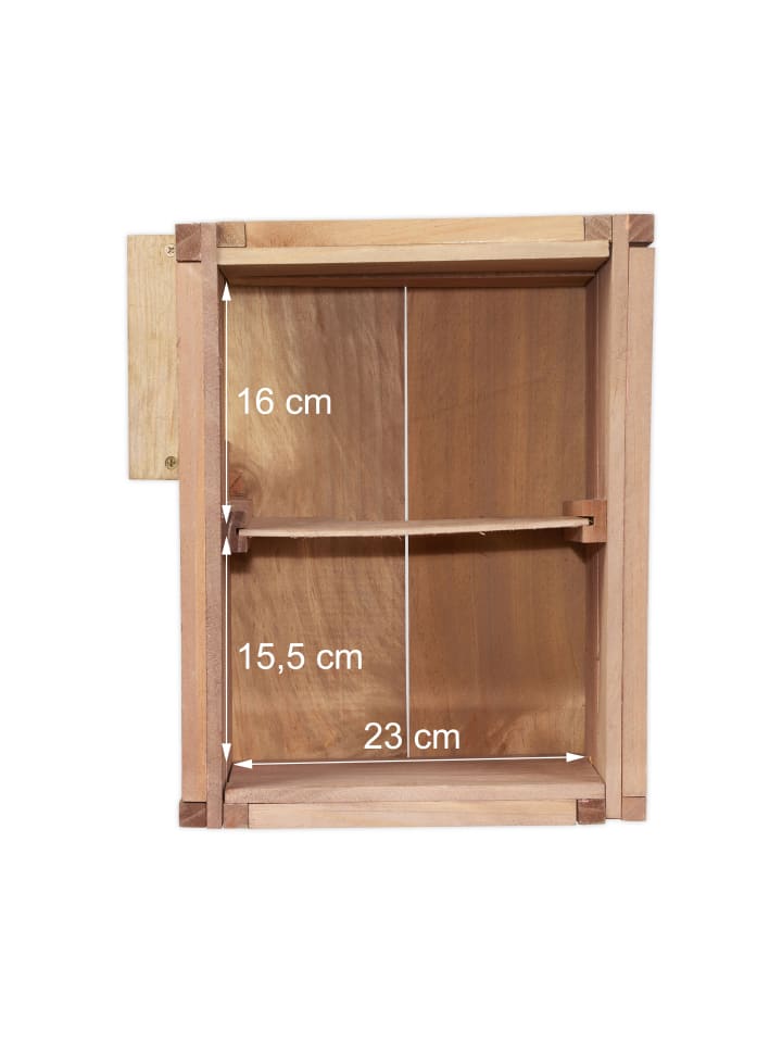 relaxdays Igelhaus in Hellbraun - (B)40 x (H)30 x (T)34 cm günstig kaufen onesize
