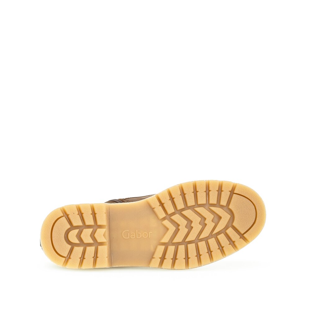 Gabor fashion Schnürstiefelette braun