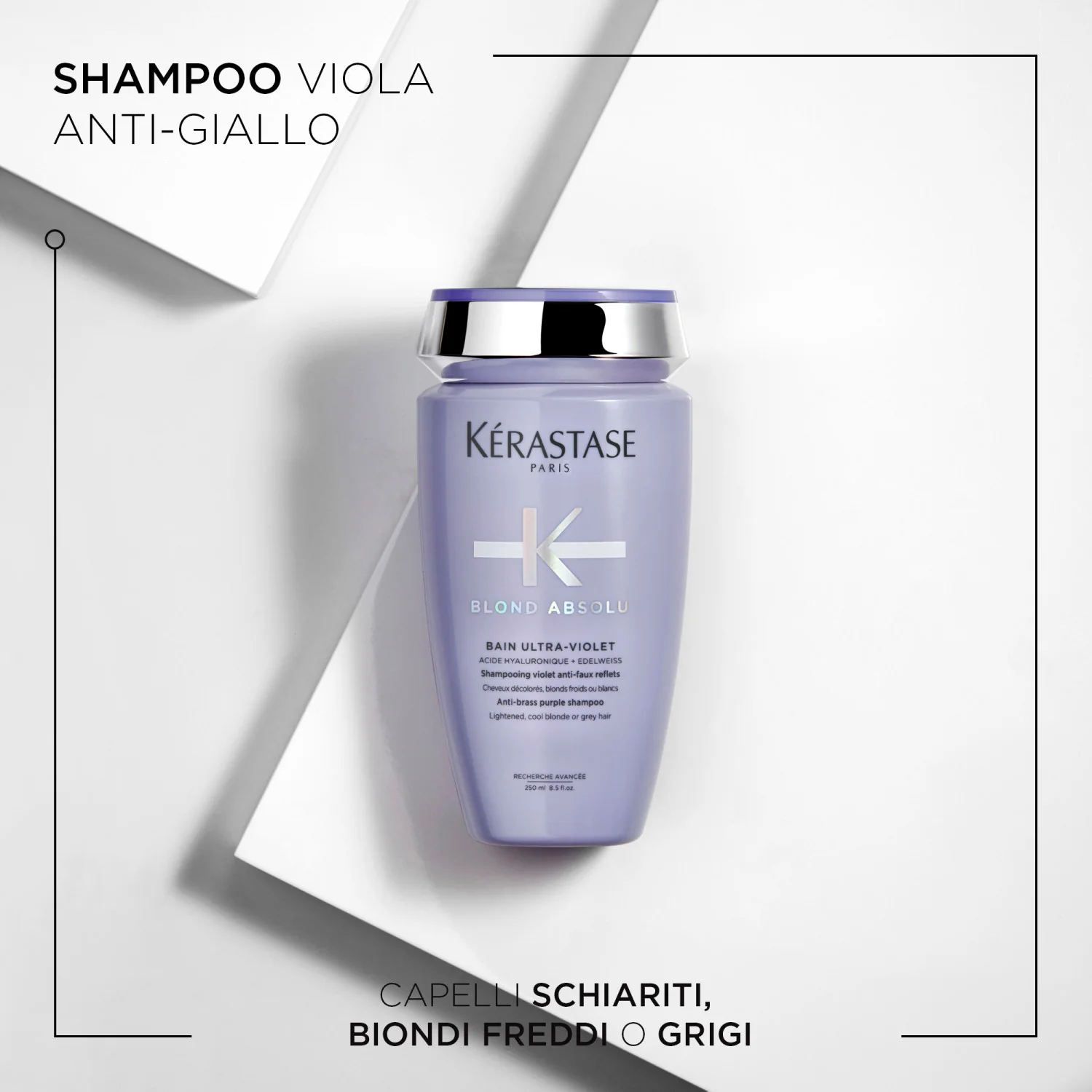 Blond Absolu Bain Ultra-Violet - Sampon Protectie Culoare, Sampon Iluminator