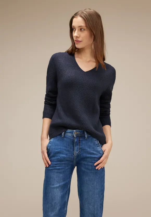 Street One Pullover im Grobstrick