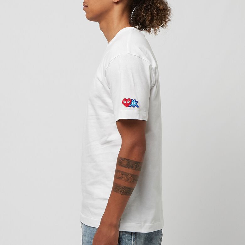 Comme des Garcons Play x The Artist Invader T-Shirt white