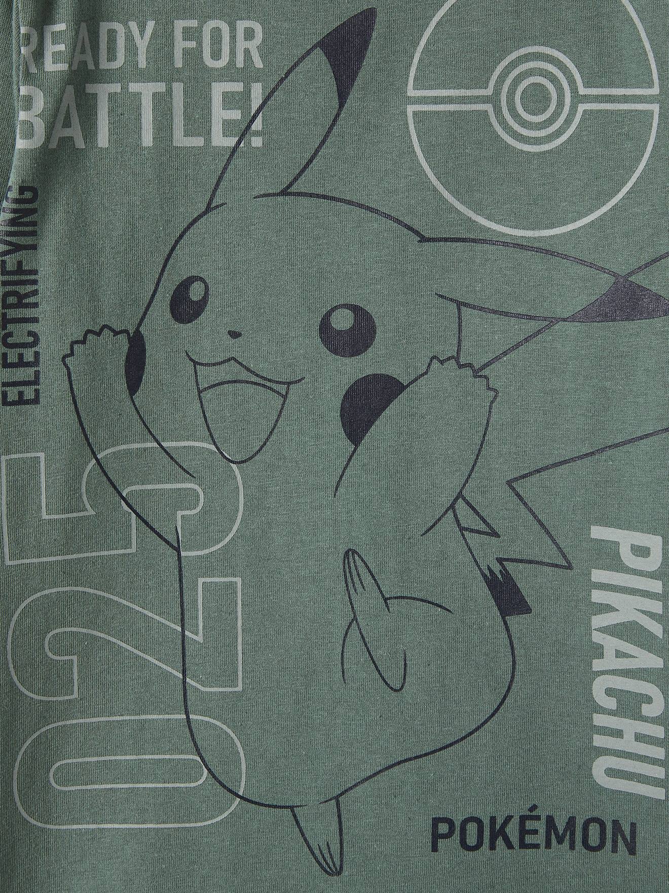 T-shirt manches longues garçon Pokémon® vert