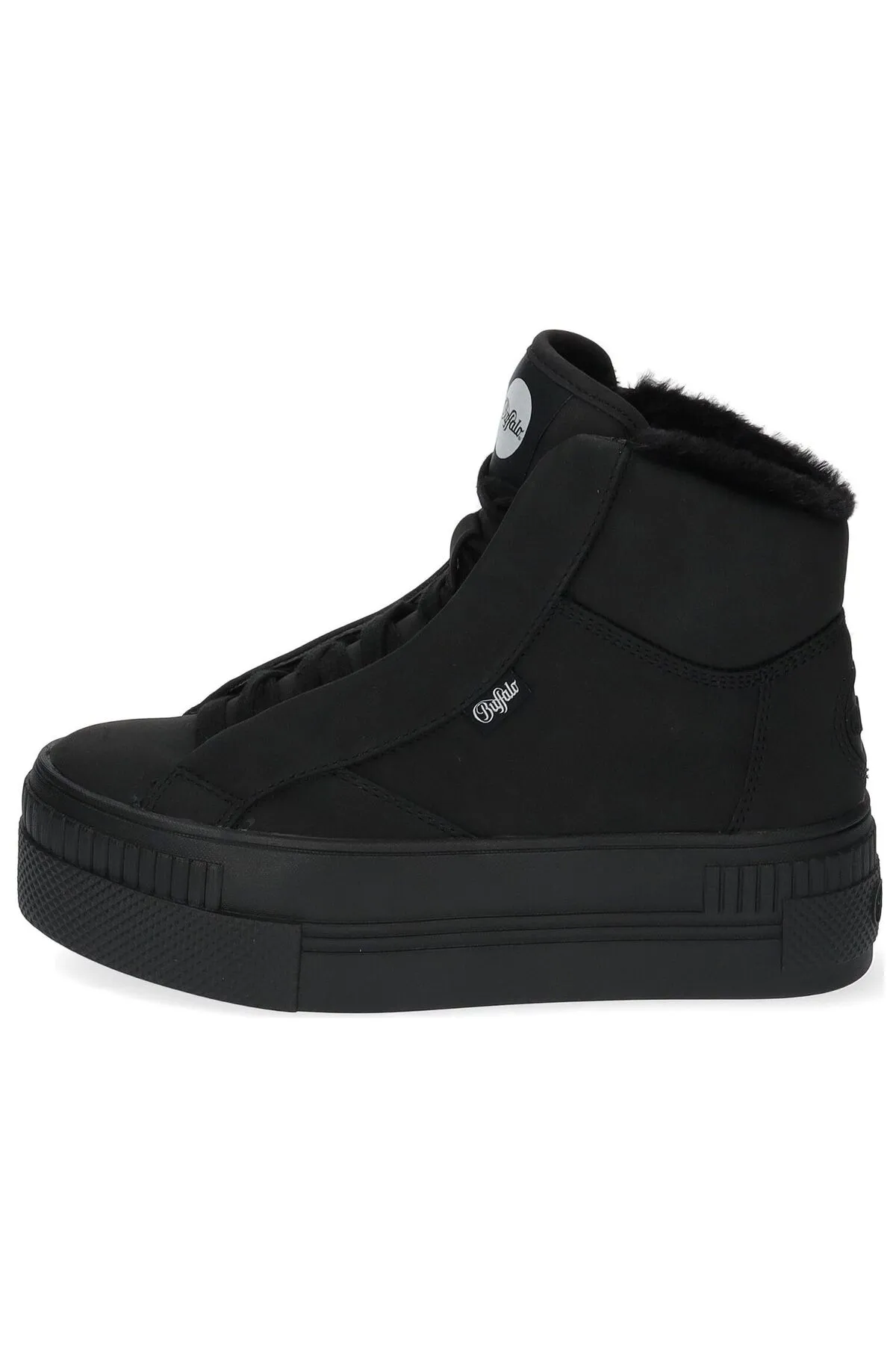 Buffalo  Stiefelette - Schwarz - Flacher Absatz