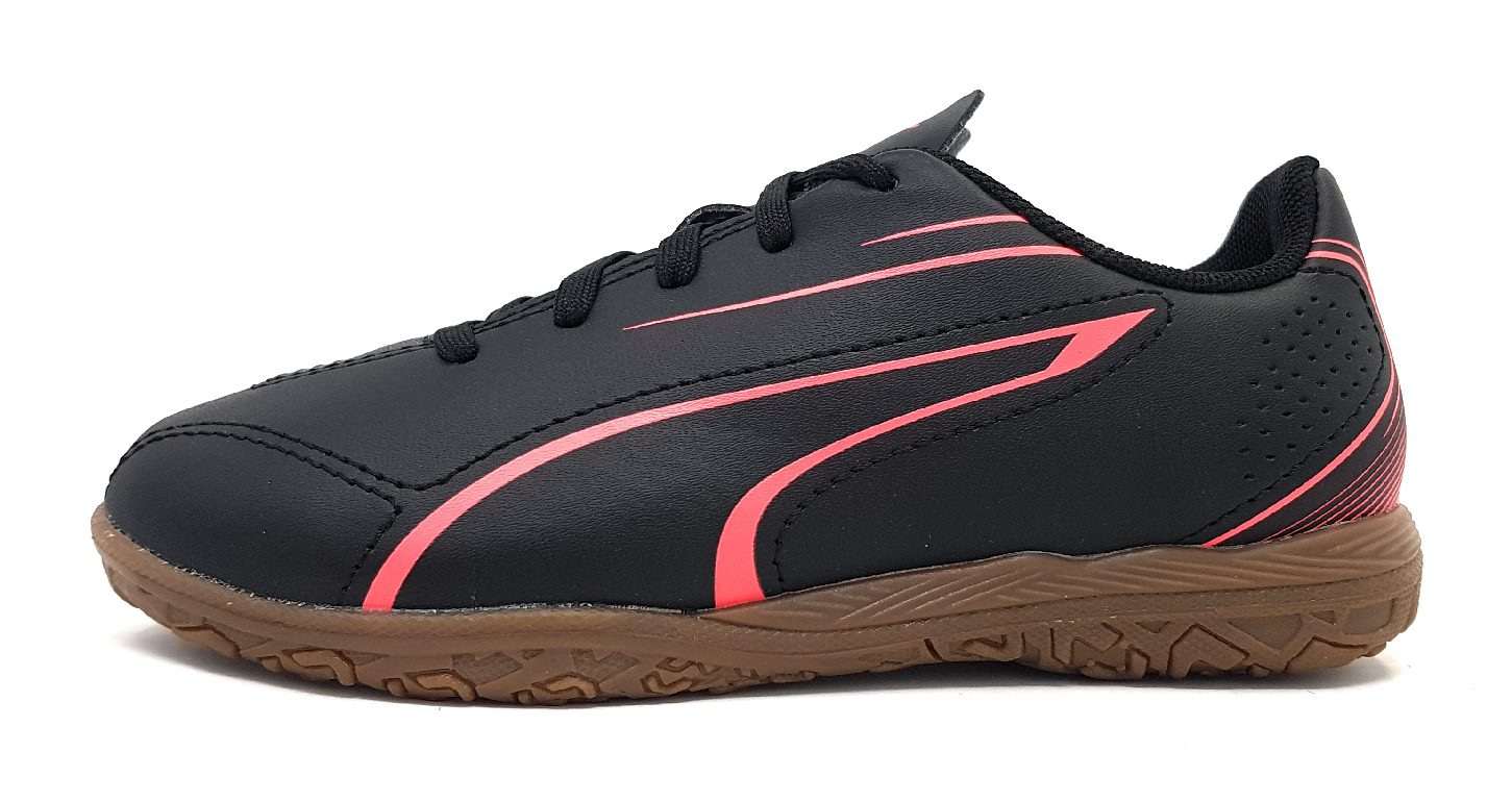 Puma Vitoria IT JR 107488 Schwarz 02 Black/ Red