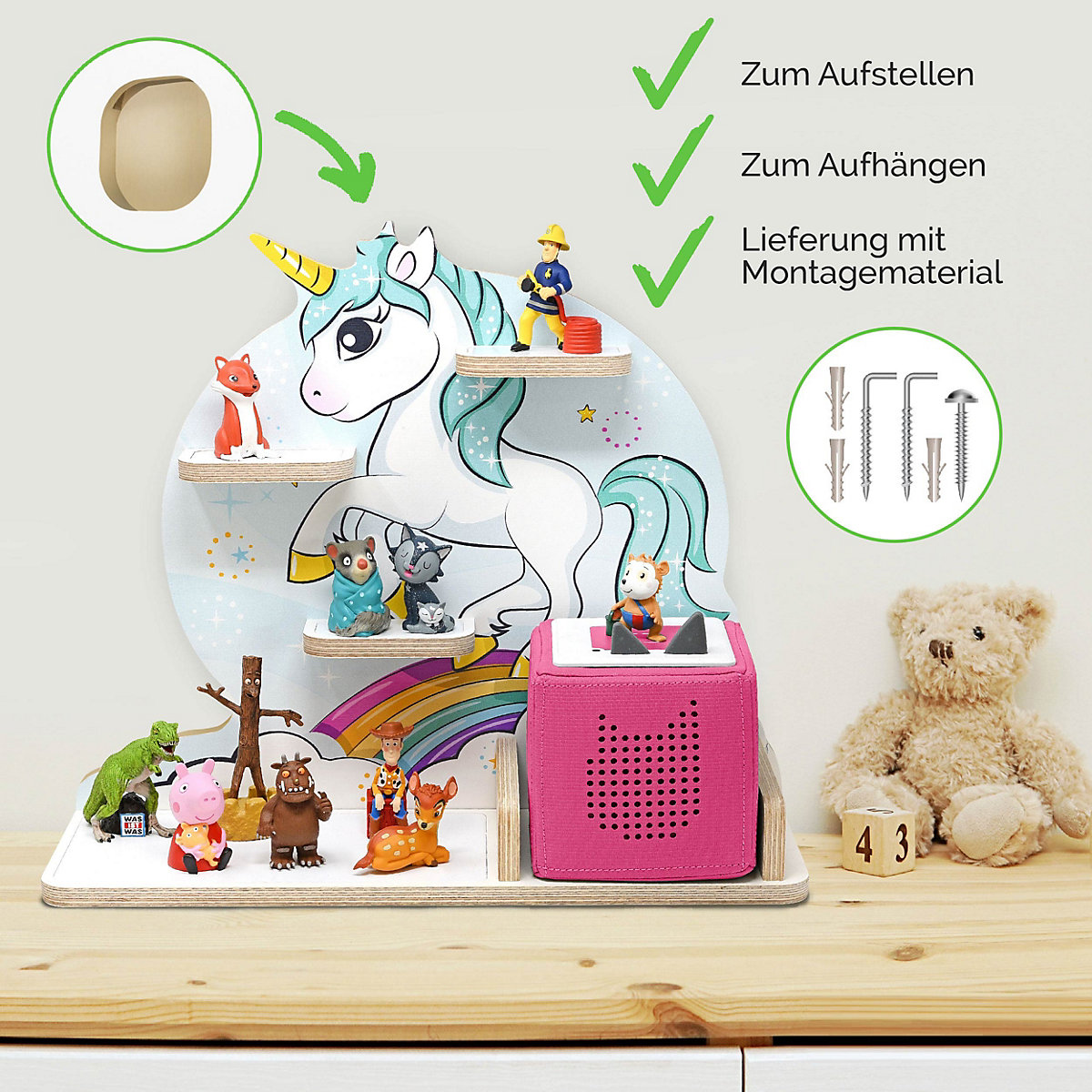 Regal für Musikbox 