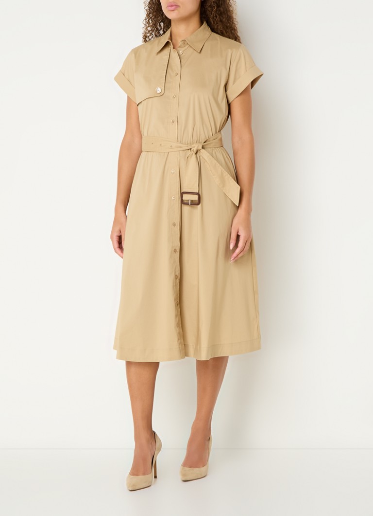 Rochie midi Ralph Lauren cu curea legată