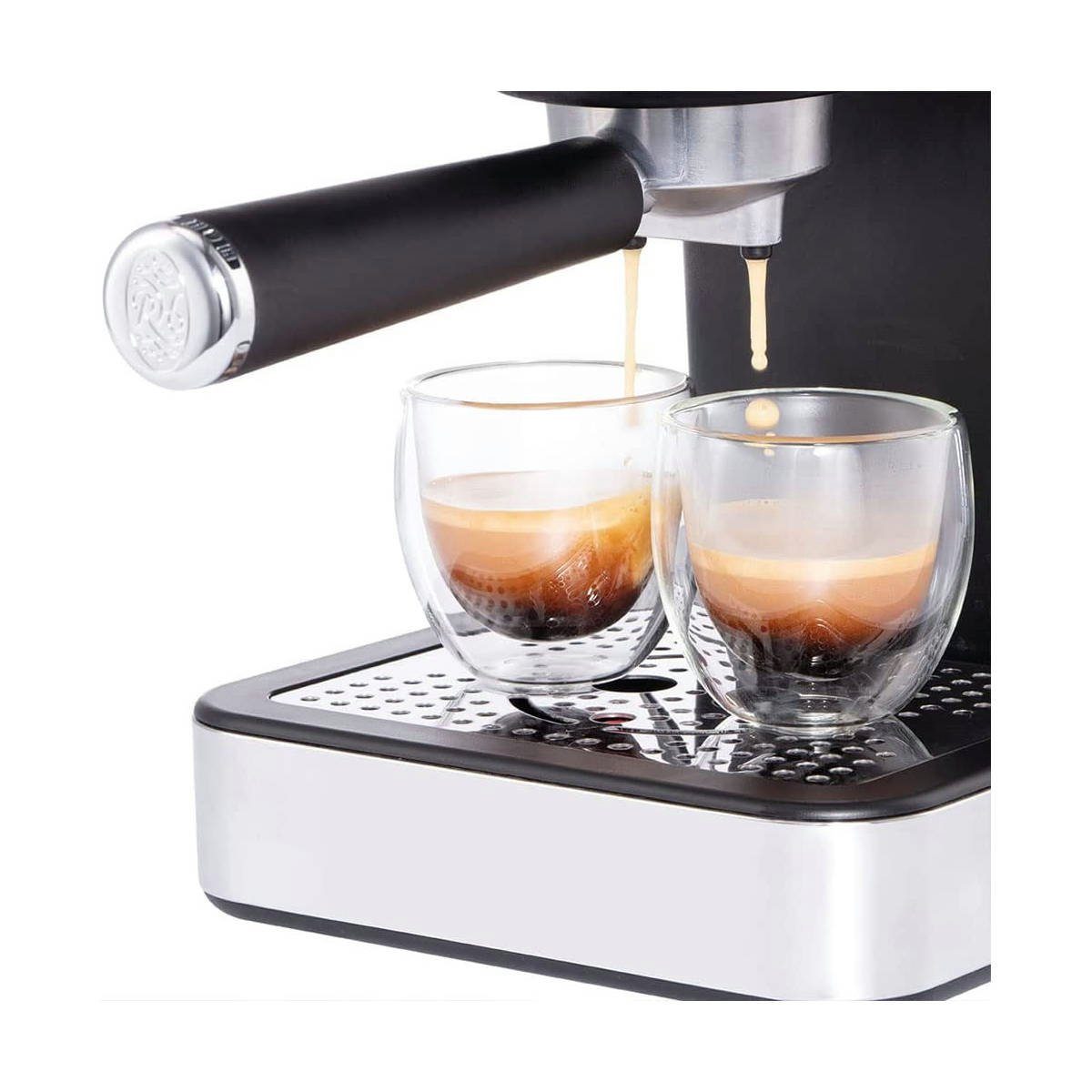 RUSSELL HOBBS Espressomaschine Distinction 26452-56 Edelstahl Titanium