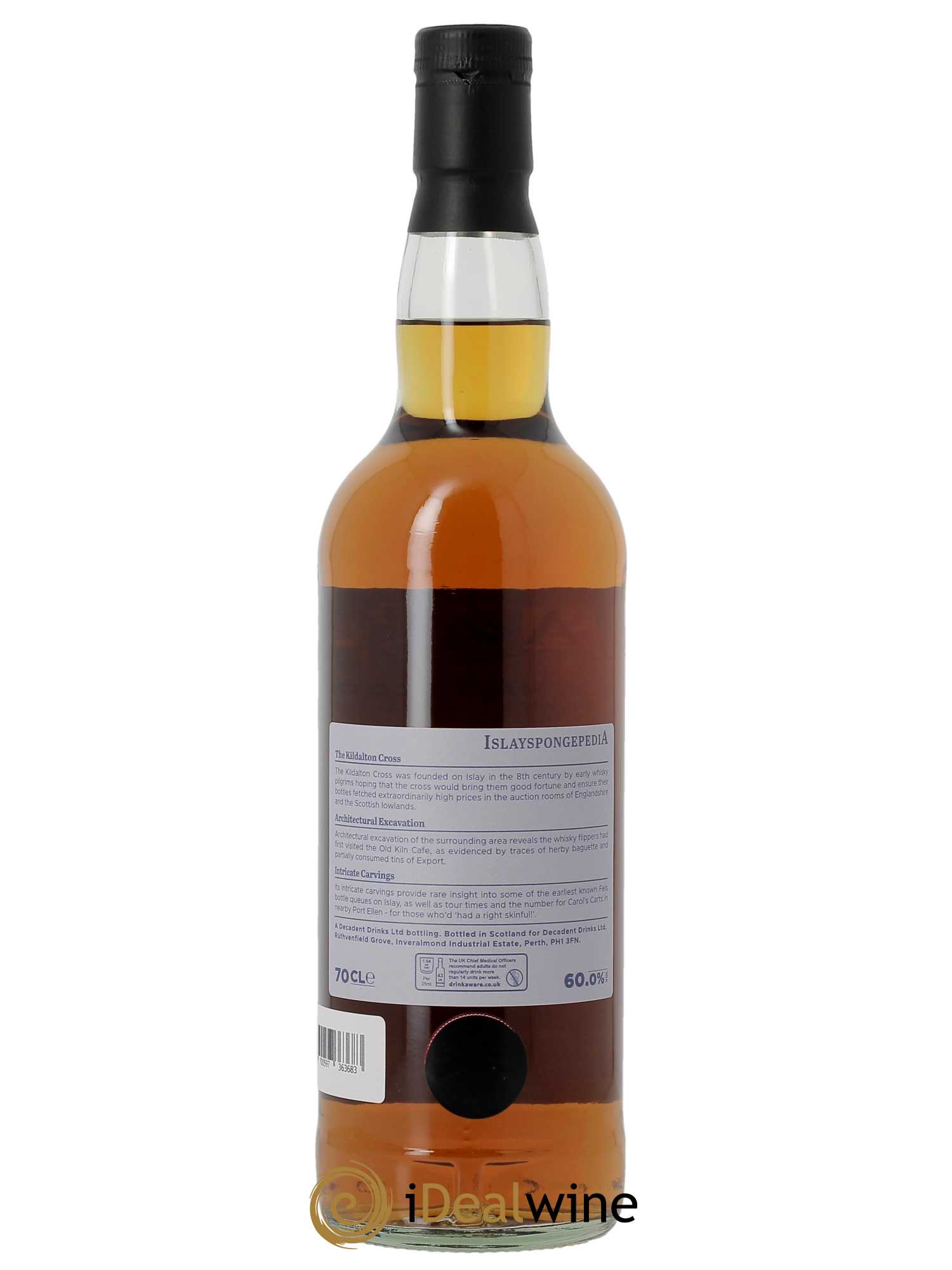 Whisky 14 ans Sponge Part 3 Kildalton D.D. (70cl)  - Lot de 1 Bouteille