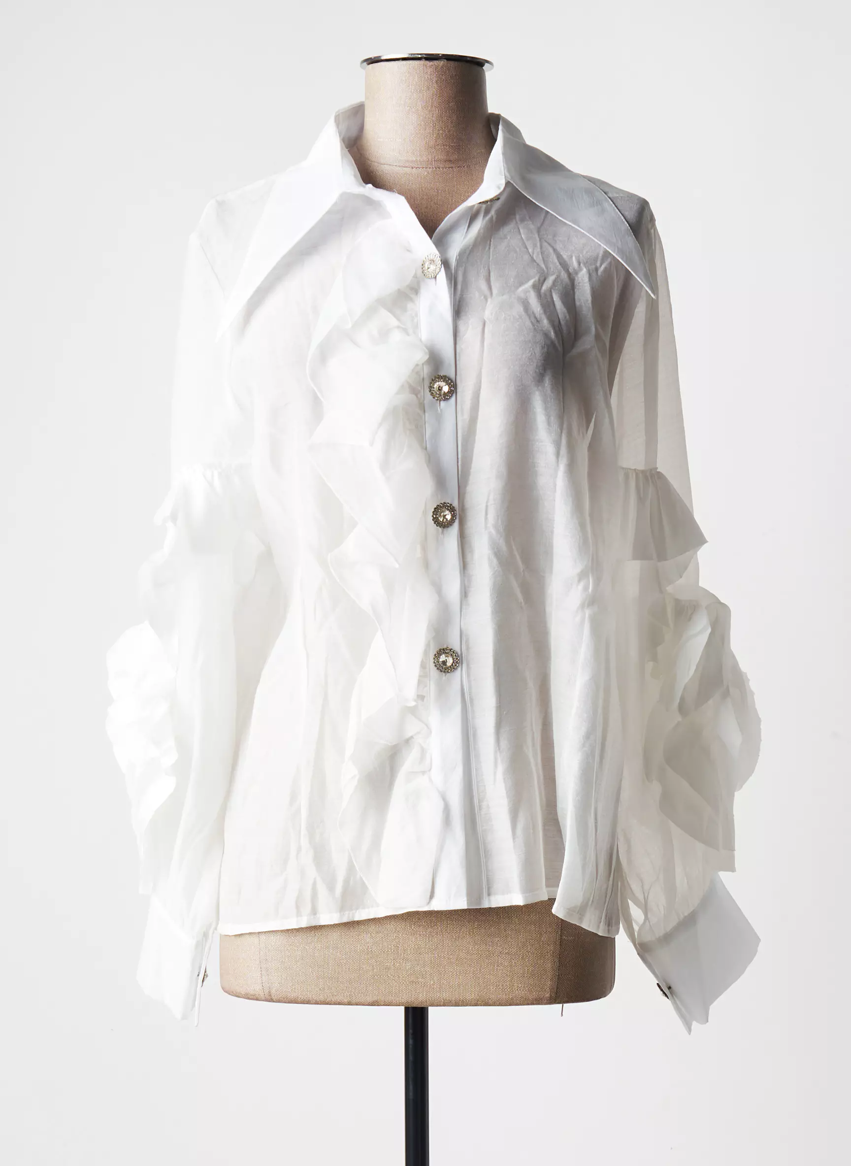 Patricia Forgeal Chemisiers Femme couleur blanc