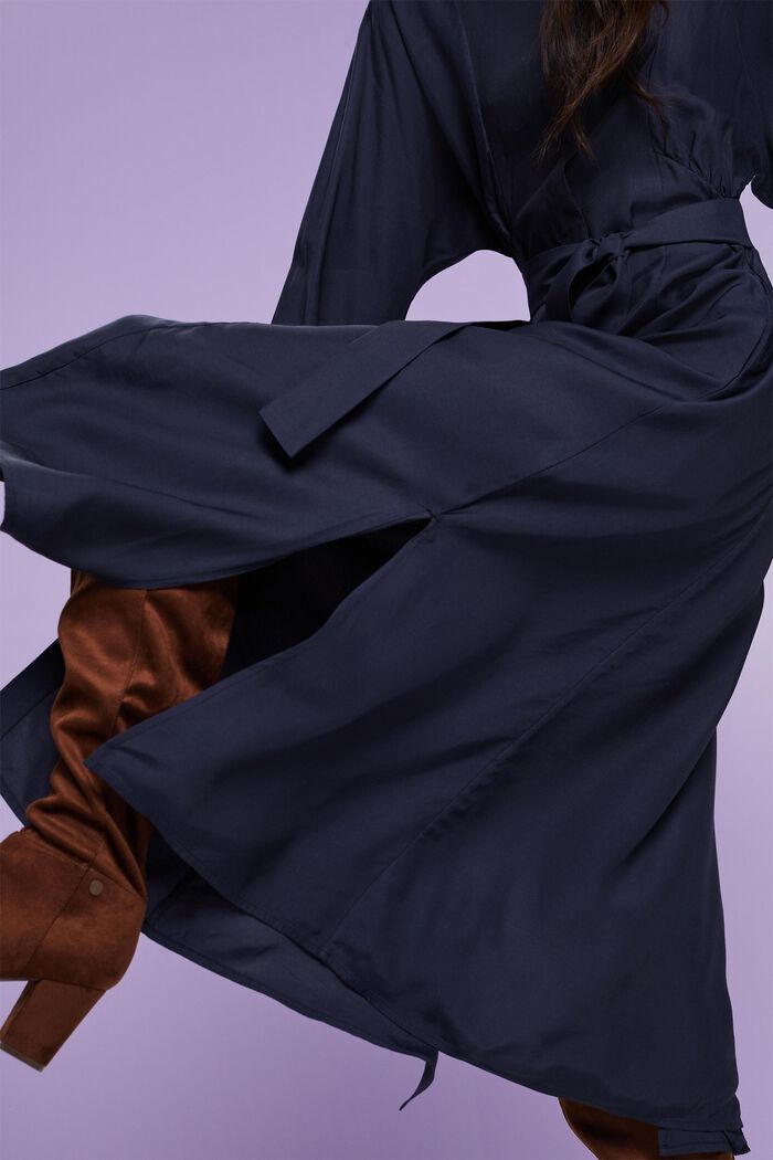 Midi-Hemdblusenkleid, LENZING™ ECOVERO™