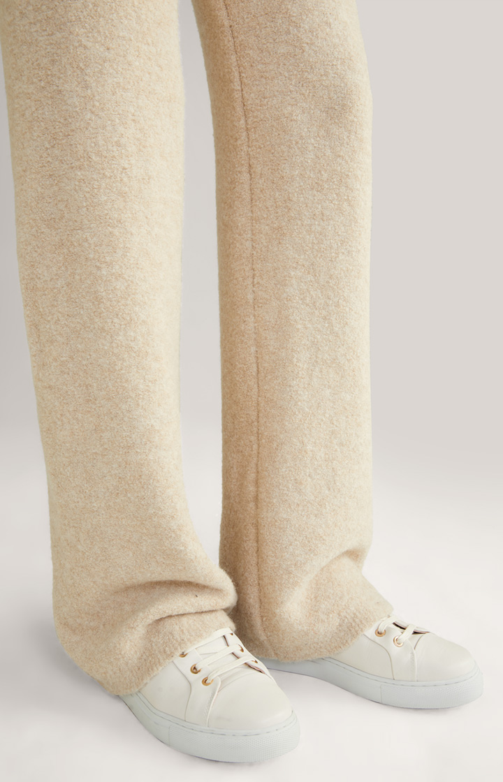 Strickhose in Beige