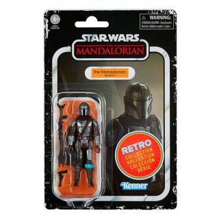 Star Wars The Mandalorian Retro Collection Actionfigur 2022 The Mandalorian (Beskar) 10 cm