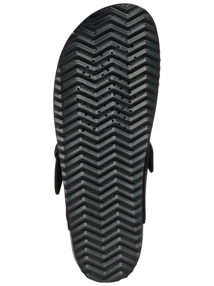 Geox Pantoletten in Schwarz günstig kaufen