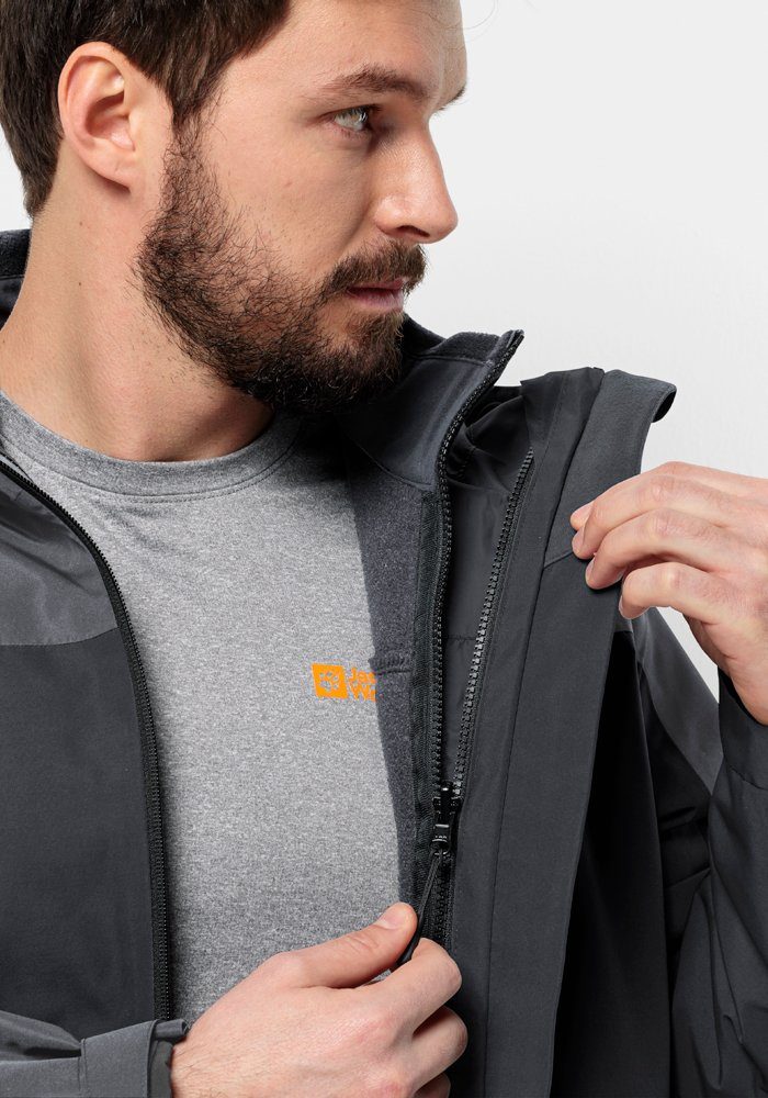 Jack Wolfskin 3-in-1-Funktionsjacke TAUBENBERG 3IN1 JKT M (2 teilig)