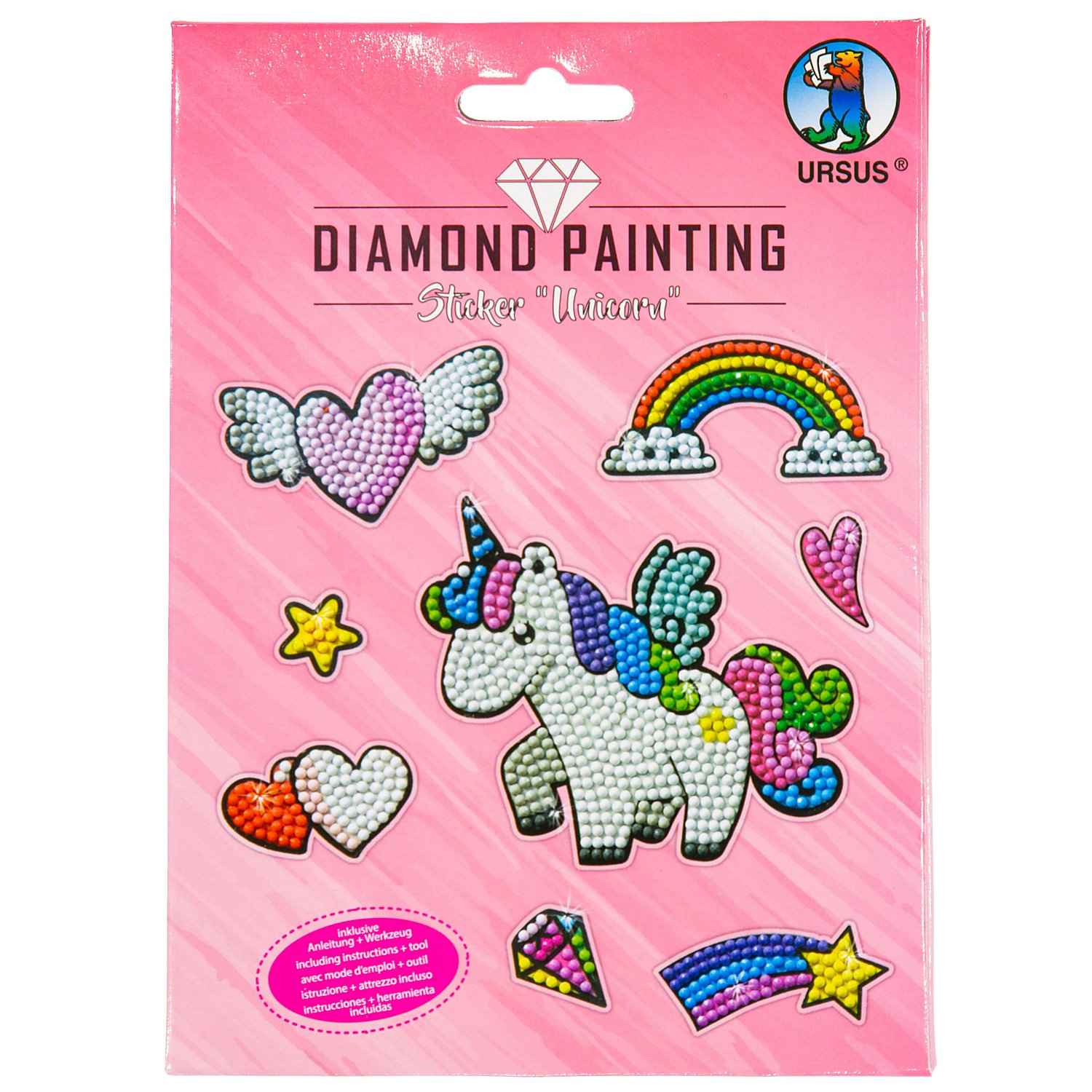 Ursus Diamantenstickerei Sticker 