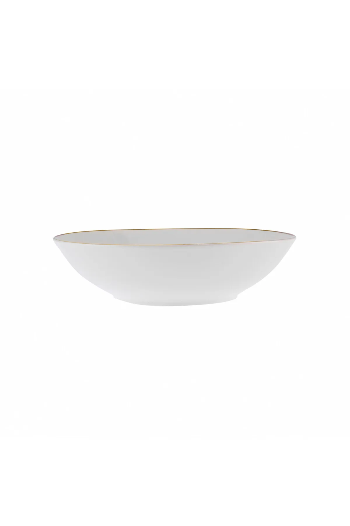 Karaca  Rowan Geschirr-Set Gold, 69-teilig für 12 Personen, New Generation Bone