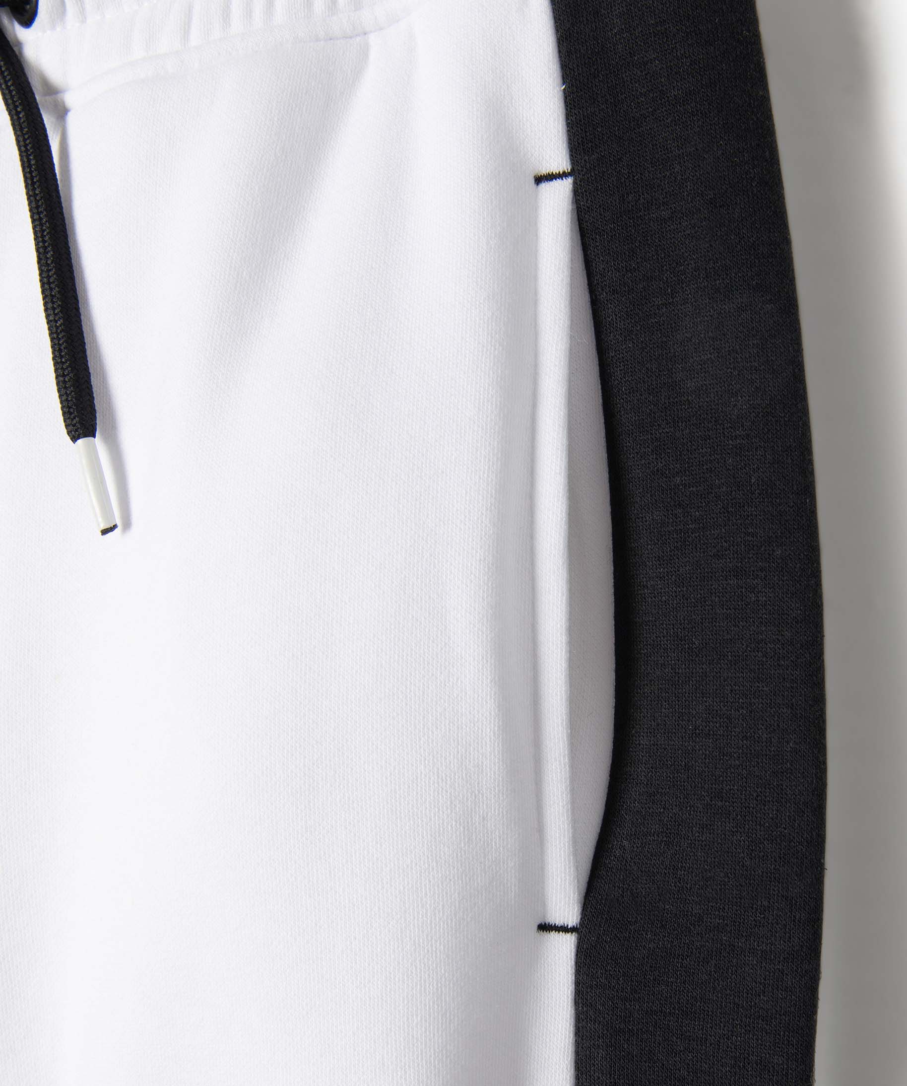 Pantalon de jogging Garçon avec bandes contrastantes sur le... blanc | GEMO