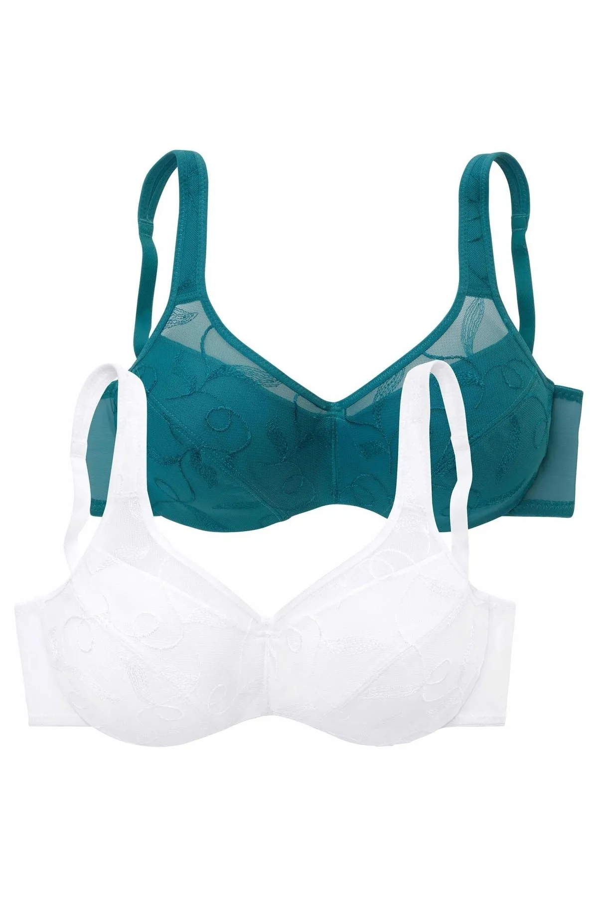PETITE FLEUR  BH - Weiß - Unifarben