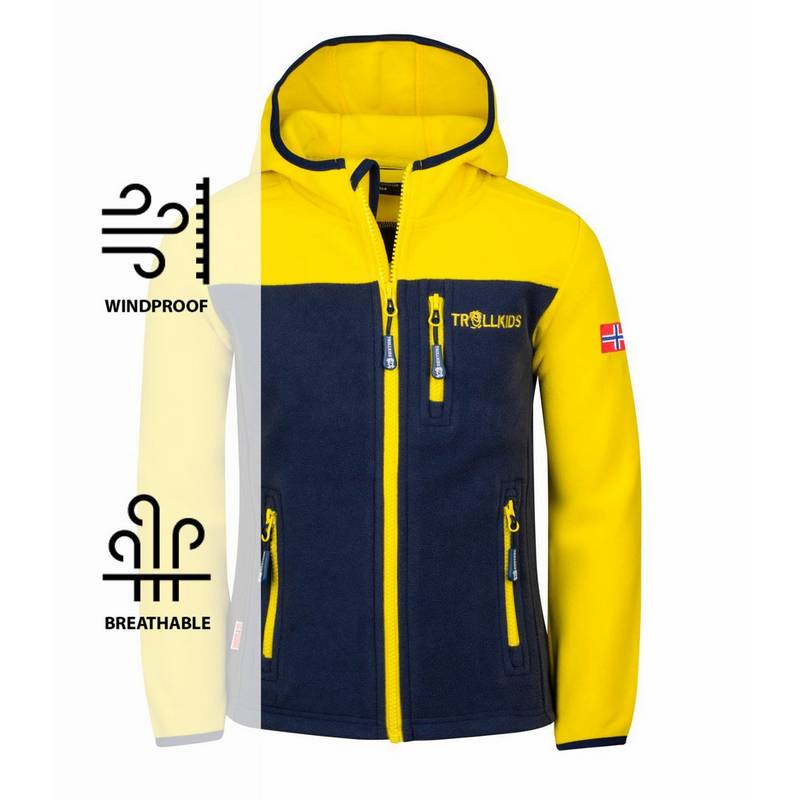 Trollkids Stavangar Fleecejacke Kinder