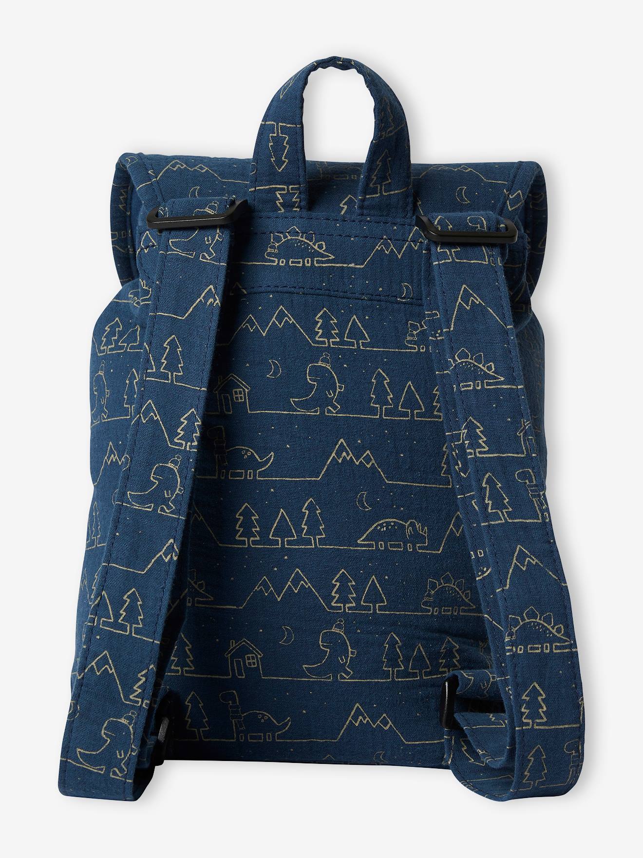 Vertbaudet Kinder Dino-Tasche, personalisierbar - nachtblau