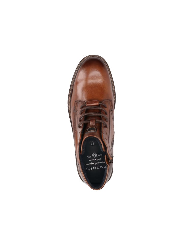 Bugatti Schnürstiefel in cognac günstig kaufen