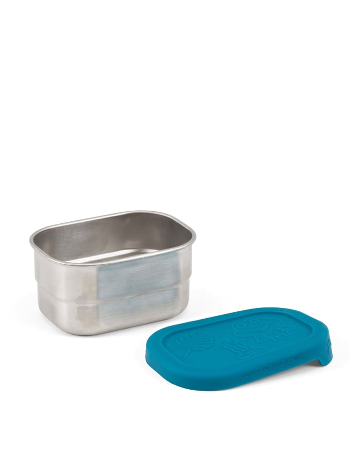 Affenzahn Edelstahl - Brotzeitbox 16.5 cm (petrol) in petrol günstig kaufen onesize