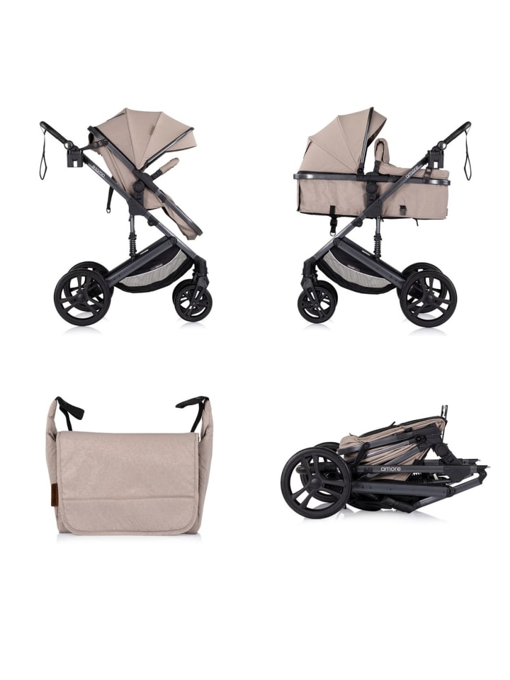 Chipolino Kinderwagen 2 in 1 Amore in braun günstig kaufen onesize